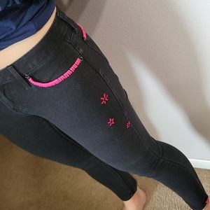 Unique one of a kind skinny jeans